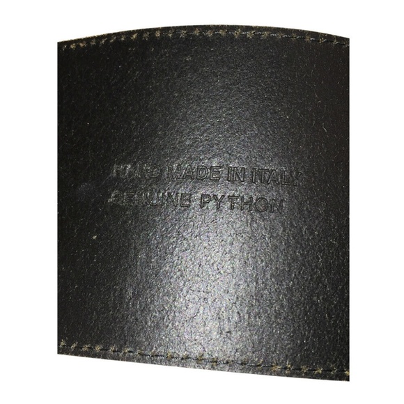 Club Monaco Python Pink and Brown Belt
